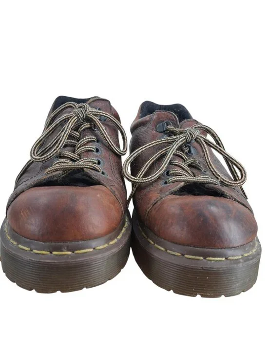 Dr Martens 8312 Chunky Lug Sole Lace Up Shoes Size 9 Mens 10 Womens Oxford Y2K - Picture 2 of 14